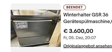 Profesionalna mašina za pranje posuđa – Winterhalter Gastronom GSR 36 na lalafo.rs — 8 Profesionalna mašina za pranje posuđa – Winterhalter Gastronom GSR 36 — 8