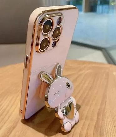 Elegantna futrola za telefon sa 3D zekom i ugrađenim držačem/stalakom na lalafo.rs Elegantna futrola za telefon sa 3D zekom i ugrađenim držačem/stalakom