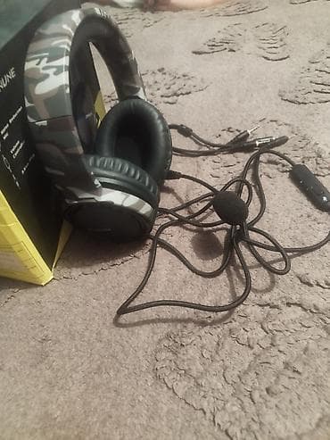 Na prodaju: nove gejmerske slušalice BINNUNE, kamuflažni dizajn na lalafo.rs — 4 Na prodaju: nove gejmerske slušalice BINNUNE, kamuflažni dizajn — 4