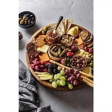 Rotaciona daska za meze - Poslužavnik za hranu Poslužavnik od na lalafo.rs — 1 Rotaciona daska za meze - Poslužavnik za hranu Poslužavnik od — 1