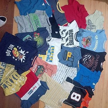 Veliki lot dečijih majica kratkih rukava - Različiti modeli i boje na lalafo.rs — 2 Veliki lot dečijih majica kratkih rukava - Različiti modeli i boje — 2