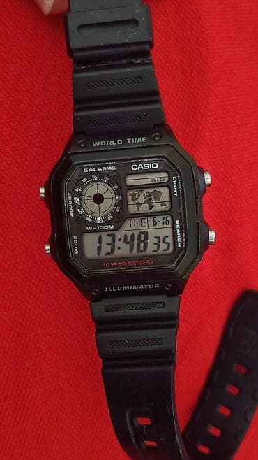 Casio AE-1200WH “World Time” digitalni sat - Funkcije: prikaz na lalafo.rs Casio AE-1200WH “World Time” digitalni sat - Funkcije: prikaz