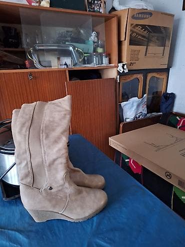 Čizme, 41, bоја - Bež na lalafo.rs — 3 Čizme, 41, bоја - Bež — 3