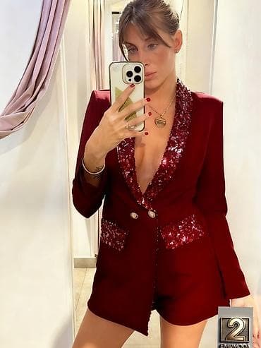 🔥Ženski kombinezon-sako sa šljokičastim detaljima
🔥Top cena 2500 din na lalafo.rs — 1 🔥Ženski kombinezon-sako sa šljokičastim detaljima
🔥Top cena 2500 din — 1