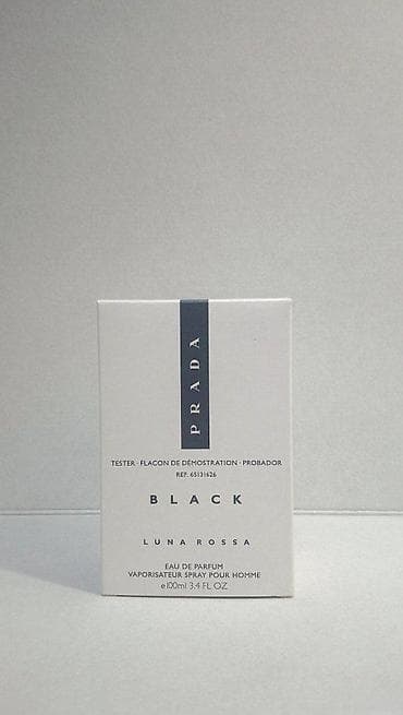 Personal Items: PRADA LUNA ROSSA BLACK EDP100ML TSTR | Prada Luna Rossa Black at lalafo.rs — 4 Personal Items: PRADA LUNA ROSSA BLACK EDP100ML TSTR | Prada Luna Rossa Black — 4