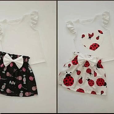 Skirts: 👗 Cena kompleta (majica + suknja): 2.400 din💥 📏 Veličine: 1, 2, 4, 6 at lalafo.rs — 2 Skirts: 👗 Cena kompleta (majica + suknja): 2.400 din💥 📏 Veličine: 1, 2, 4, 6 — 2