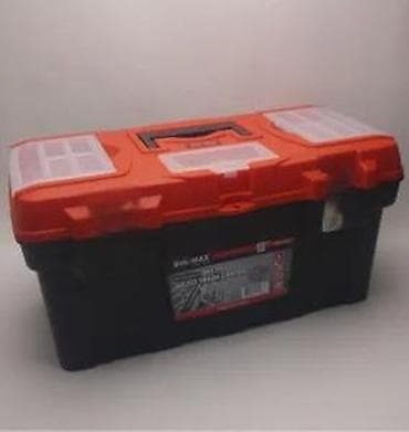 Home Decor: Kutija za alat BUL-MAX 19" - Materijal: čvrsta plastika - Boja: crno at lalafo.rs — 2 Home Decor: Kutija za alat BUL-MAX 19" - Materijal: čvrsta plastika - Boja: crno — 2