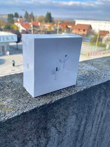 Apple AirPods Pro bežične slušalice - Aktivno poništavanje buke (ANC) na lalafo.rs Apple AirPods Pro bežične slušalice - Aktivno poništavanje buke (ANC)