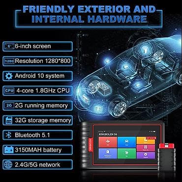 Transport: Novo - Kingbolen S6 OBD2 28 Reset IMMO/BMS/TPMS/ABS Bleeding Novo - at lalafo.rs — 8 Transport: Novo - Kingbolen S6 OBD2 28 Reset IMMO/BMS/TPMS/ABS Bleeding Novo - — 8