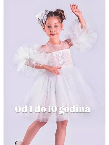 ❤️Haljinice u kompletu sa mašnom za kosu i odvojivim puf rukavima za at lalafo.rs — 2 ❤️Haljinice u kompletu sa mašnom za kosu i odvojivim puf rukavima za — 2