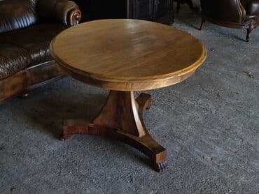 Dressers: Okrugli drveni sto – klasičan dizajn - Materijal: masivno drvo sa at lalafo.rs — 3 Dressers: Okrugli drveni sto – klasičan dizajn - Materijal: masivno drvo sa — 3