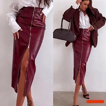 Suknja od eko koze
Cena 2500 din at lalafo.rs — 4 Suknja od eko koze
Cena 2500 din — 4