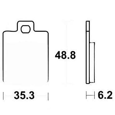 Bike accessories: Kočione pločice za disk kočnice – dimenzije - Tip: pločice za at lalafo.rs — 1 Bike accessories: Kočione pločice za disk kočnice – dimenzije - Tip: pločice za — 1