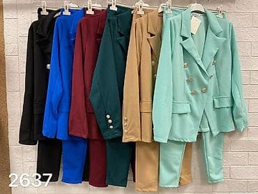 zenske broj: Ženski elegantni komplet (sako + pantalone) - Krojen ženski komplet at lalafo.rs — 3 zenske broj: Ženski elegantni komplet (sako + pantalone) - Krojen ženski komplet — 3