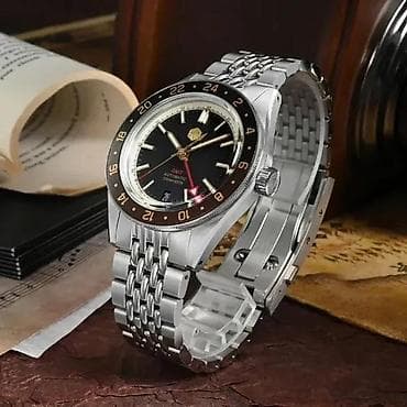 San Martin SN0116-G V4 GMT - 39.5mm - Crna/Braon na lalafo.rs — 2 San Martin SN0116-G V4 GMT - 39.5mm - Crna/Braon — 2