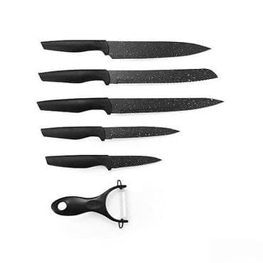 Noževi set BR-654 NOVO. Noževi set Šifra: BR-654 Dužina sečiva na lalafo.rs Noževi set BR-654 NOVO. Noževi set Šifra: BR-654 Dužina sečiva