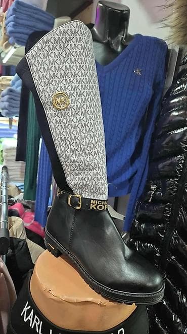 High boots, 36, color - Black at lalafo.rs — 1 High boots, 36, color - Black — 1