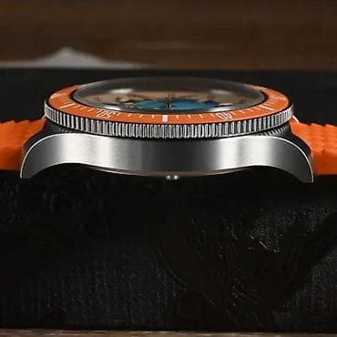 San Martin SN0118 - 40mm - Narandžasta - Seiko NH35 na lalafo.rs — 5 San Martin SN0118 - 40mm - Narandžasta - Seiko NH35 — 5