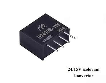 Izolovani DC‑DC konvertor rlt B2415S‑1W - Ulaz: 24 V DC (oznaka Vin) at lalafo.rs — 3 Izolovani DC‑DC konvertor rlt B2415S‑1W - Ulaz: 24 V DC (oznaka Vin) — 3