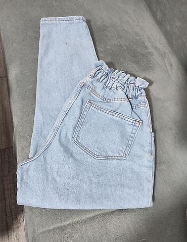 bermude teksas br: Farmerke velicina SŽenske farmerke od svetlog teksasa, paperbag/karo at lalafo.rs — 3 bermude teksas br: Farmerke velicina SŽenske farmerke od svetlog teksasa, paperbag/karo — 3