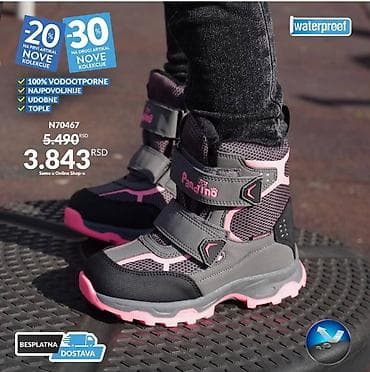 PANDINO vodootporne čizmice, jednom nošene, veličine 32, unisex. Kada na lalafo.rs — 1 PANDINO vodootporne čizmice, jednom nošene, veličine 32, unisex. Kada — 1