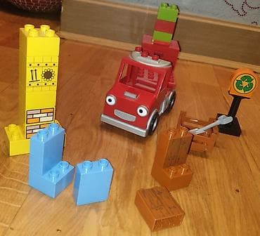 Toy Construction Vehicles: LEGO DUPLO Majstor BOB, Bob the builder packer set 3288, super stanje at lalafo.rs — 3 Toy Construction Vehicles: LEGO DUPLO Majstor BOB, Bob the builder packer set 3288, super stanje — 3