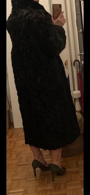 Dugački ženski bunda od tamnog prirodnog krzna - Klasičan, elegantan na lalafo.rs — 4 Dugački ženski bunda od tamnog prirodnog krzna - Klasičan, elegantan — 4