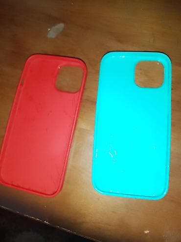 Silikonske futrole za telefon – 2 komada - Boje: crvena i tirkizna - na lalafo.rs — 1 Silikonske futrole za telefon – 2 komada - Boje: crvena i tirkizna - — 1