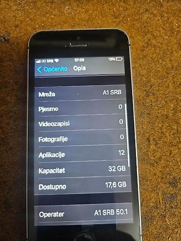 Apple iPhone SE – model MP822KN/A Iphon je potpuno ispravan tocid na lalafo.rs — 7 Apple iPhone SE – model MP822KN/A Iphon je potpuno ispravan tocid — 7