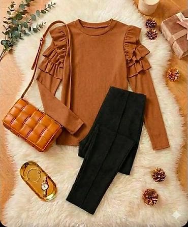 Ženska dvodelna kombinacija – džemper i pantalone - Gornji deo: meki na lalafo.rs — 6 Ženska dvodelna kombinacija – džemper i pantalone - Gornji deo: meki — 6