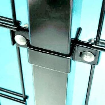 Obujmica metalna za stub 100x100 – Cink + PVC Za 2D i 3D panel 📍 na lalafo.rs — 6 Obujmica metalna za stub 100x100 – Cink + PVC Za 2D i 3D panel 📍 — 6