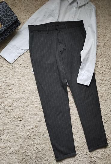 pantalone gina benotti: ZARA tamno sive pantalone u velicini 38/M. Perfektno stanje ☆ na lalafo.rs — 5 pantalone gina benotti: ZARA tamno sive pantalone u velicini 38/M. Perfektno stanje ☆ — 5