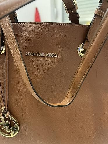 Michael Kors ženska torba – tote model od saffiano kože u toploj braon at lalafo.rs — 4 Michael Kors ženska torba – tote model od saffiano kože u toploj braon — 4