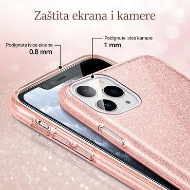 Maska Crystal Dust za iPhone 14 6.1 Pro roze. Uz brzu dostavu i at lalafo.rs — 5 Maska Crystal Dust za iPhone 14 6.1 Pro roze. Uz brzu dostavu i — 5