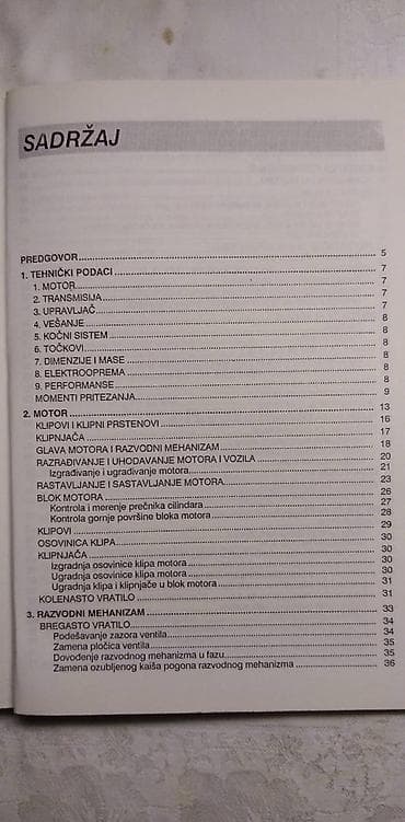 Tehnicka knjiga: Zastava Yugo Koral 167 str. sa elektrosemama na lalafo.rs — 2 Tehnicka knjiga: Zastava Yugo Koral 167 str. sa elektrosemama — 2