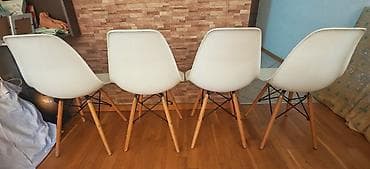 Armchairs: Trpezarijske stolice 4 komada, u odlicnom stanju kao sa slika at lalafo.rs — 5 Armchairs: Trpezarijske stolice 4 komada, u odlicnom stanju kao sa slika — 5