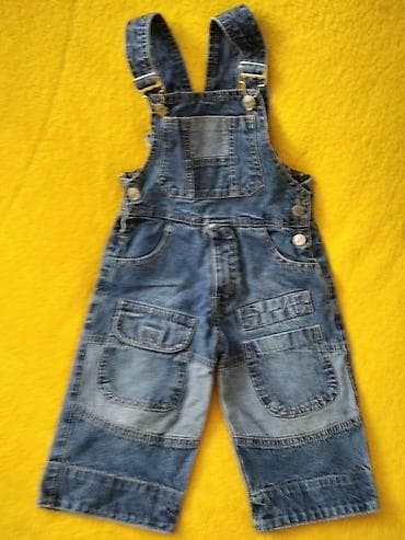 Pantalone sa tregerima za bebe somotske teget i teksas plave na lalafo.rs — 8 Pantalone sa tregerima za bebe somotske teget i teksas plave — 8