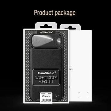 Maska Nillkin CamShield Leather S za iPhone 14 6.1 crna. Uz brzu na lalafo.rs — 9 Maska Nillkin CamShield Leather S za iPhone 14 6.1 crna. Uz brzu — 9
