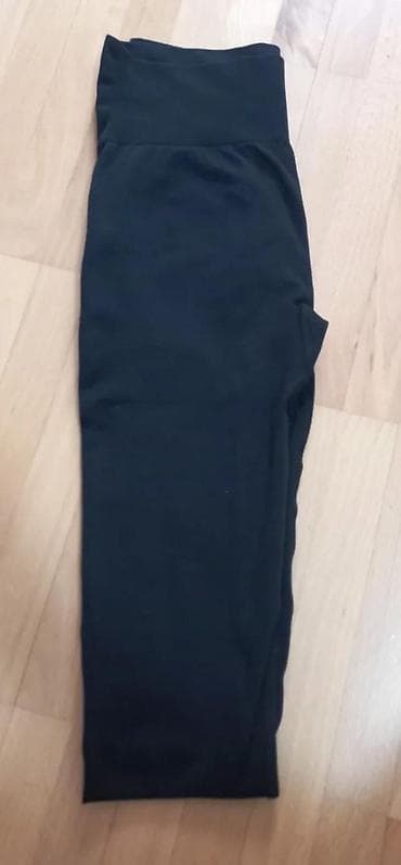 Leggings, Bike shorts: Crne ženske helanke sa visokim strukom - Klasičan, potpuno crn model at lalafo.rs — 10 Leggings, Bike shorts: Crne ženske helanke sa visokim strukom - Klasičan, potpuno crn model — 10