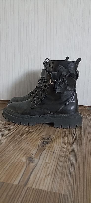 Čizmice kožne Zara,vel 37,prelepe,nošene ali extra očuvane,kao nove na lalafo.rs — 2 Čizmice kožne Zara,vel 37,prelepe,nošene ali extra očuvane,kao nove — 2
