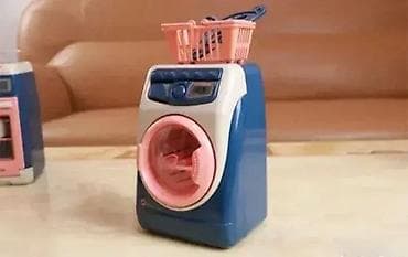 Mini veš mašina za igru 🧺 Zabavna igračka koja imitira pravu veš na lalafo.rs — 1 Mini veš mašina za igru 🧺 Zabavna igračka koja imitira pravu veš — 1