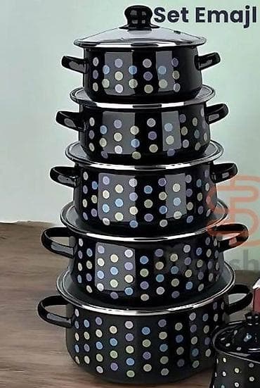 Set emajliranih šerpi König KO-5EM – Kvalitet i praktičnost za svaku na lalafo.rs — 2 Set emajliranih šerpi König KO-5EM – Kvalitet i praktičnost za svaku — 2