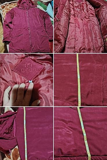 Ženska zimska jakna WENITE, bordo boje. - Model: duža jakna/parka sa na lalafo.rs — 7 Ženska zimska jakna WENITE, bordo boje. - Model: duža jakna/parka sa — 7