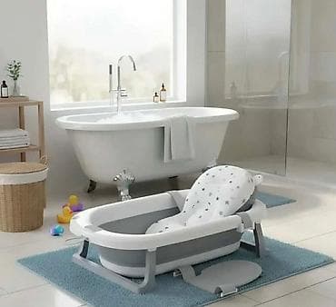 Sklopiva kadica za bebe sa mekim sunđerastim uloškom Učinite vreme na lalafo.rs — 4 Sklopiva kadica za bebe sa mekim sunđerastim uloškom Učinite vreme — 4