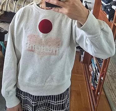 Women's Sweatshirts: Isabel marant etiole original svetlo sivi skupocen duks. Broj 40 at lalafo.rs — 1 Women's Sweatshirts: Isabel marant etiole original svetlo sivi skupocen duks. Broj 40 — 1