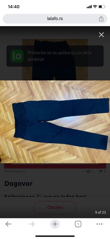 Pantalone, farmerke, trenerke,helanke🎉 snizenjee… sve po jedan model na lalafo.rs — 5 Pantalone, farmerke, trenerke,helanke🎉 snizenjee… sve po jedan model — 5