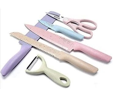 Ovaj višenamenski set noževa napravljen je od nerđajućeg čelika sa na lalafo.rs — 2 Ovaj višenamenski set noževa napravljen je od nerđajućeg čelika sa — 2