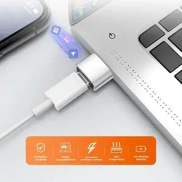 Adapter Type C na USB 3.0. ✅ Prebacivanje podataka do 5Gbps ✅ Podrška na lalafo.rs Adapter Type C na USB 3.0. ✅ Prebacivanje podataka do 5Gbps ✅ Podrška