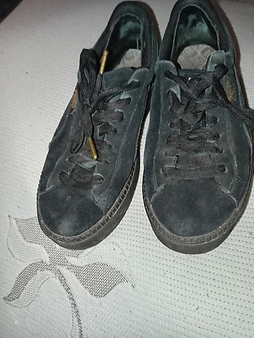 Puma Suede patike – crne - Model: Puma Suede - Boja: crna, zlatni na lalafo.rs — 2 Puma Suede patike – crne - Model: Puma Suede - Boja: crna, zlatni — 2