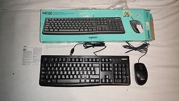 Logitech MK120 tastatura + mis kao novo Na prodaju Logitech komplet na lalafo.rs — 1 Logitech MK120 tastatura + mis kao novo Na prodaju Logitech komplet — 1